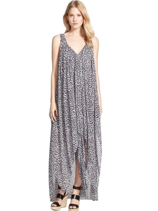 MICHAEL Michael Kors Dresses & Skirts - 🦢Michael Michael Kors Sleeveless V-Neck Animal print Maxi Dress in size M GUC